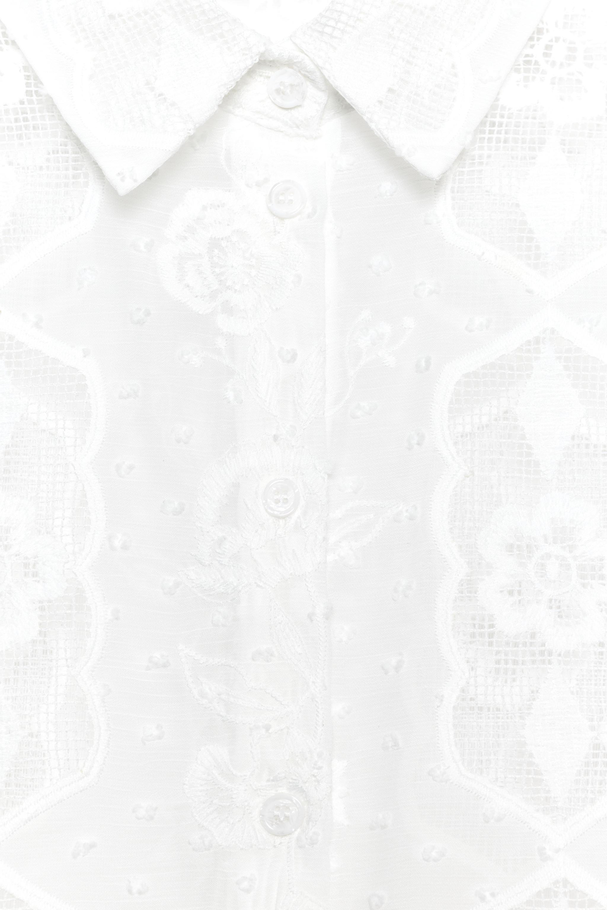EMBROIDERED SHORT SLEEVE SHIRT